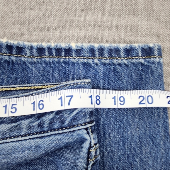 Levis Low Pro Straight Denim Style Medium Wash Jeans 32 - Picture 6 of 11